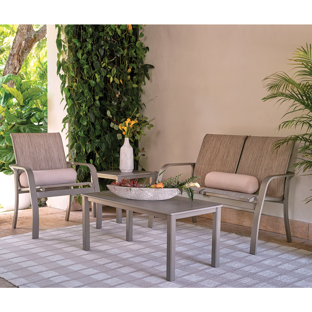 Telescope Casual Soho Sling Patio Set - TC-SOHO-SET4