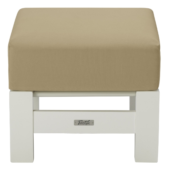 Telescope Casual St. Catherine Cushion Ottoman Front View