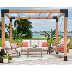 Telescope Casual St. Catherine MGP Cushion Patio Set with Swing