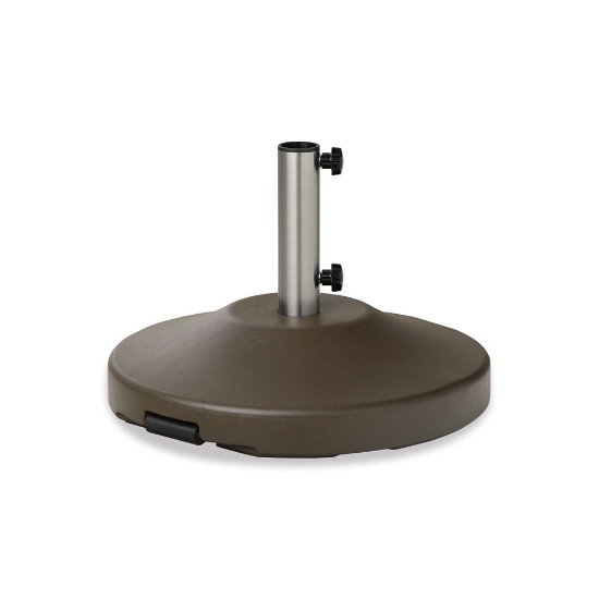 Telescope Casual Aluminum Umbrella Base with Wheels - 80 lbs - 38000