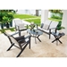 MGP Chat Set with Lounge Chair and Loveseat