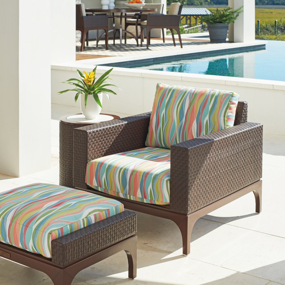 Abaco lounge chair and ottoman
