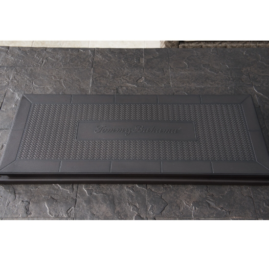 Tommy Bahama cast aluminum fire pit cover