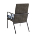 wicker outdoor dining chair