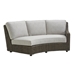 Tommy Bahama Cypress Point RAF Curved Sofa with Boxed Cushions - 3900-82RB