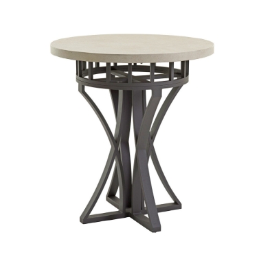 Tommy Bahama Cypress Point Weatherstone 38" Round Bar Table - 3900-873B