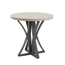 Cypress Point Weatherstone 38" Round Counter Table