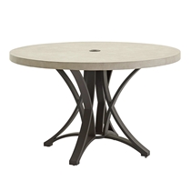 Cypress Point Weatherstone 48" Round Dining Table