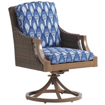 Harbor Isle Swivel Rocker Dining Chair