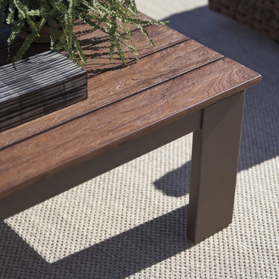 Kilimanjaro Rect Cocktail Table frame detail