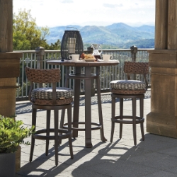 Tommy Bahama Kilimanjaro Bistro Bar Patio Set for 2 - TB-KILIMANJARO-SET4