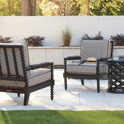 Tommy Bahama Kingston Sedona Outdoor Accent Chairs and Side Table Set - TB-KINGSTON-SET13