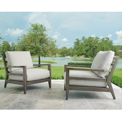 Tommy Bahama La Jolla Set of 2 Outdoor Lounge Chairs - TB-LAJOLLA-SET7