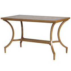 Tommy Bahama Los Altos Valley View Bistro Counter Table with Glass Insert - 3930-873