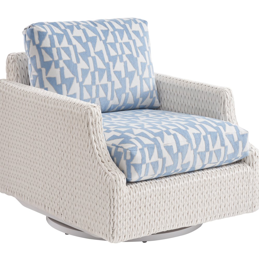 Tommy Bahama Ocean Breeze Swivel Glider Lounge Chair - 3460-11SG