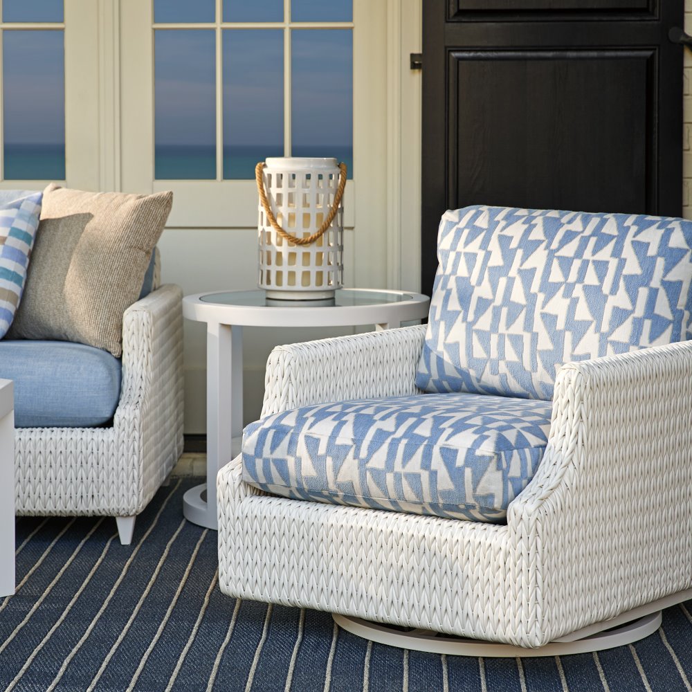 Ocean Breeze Swivel Glider Lounge Chair set