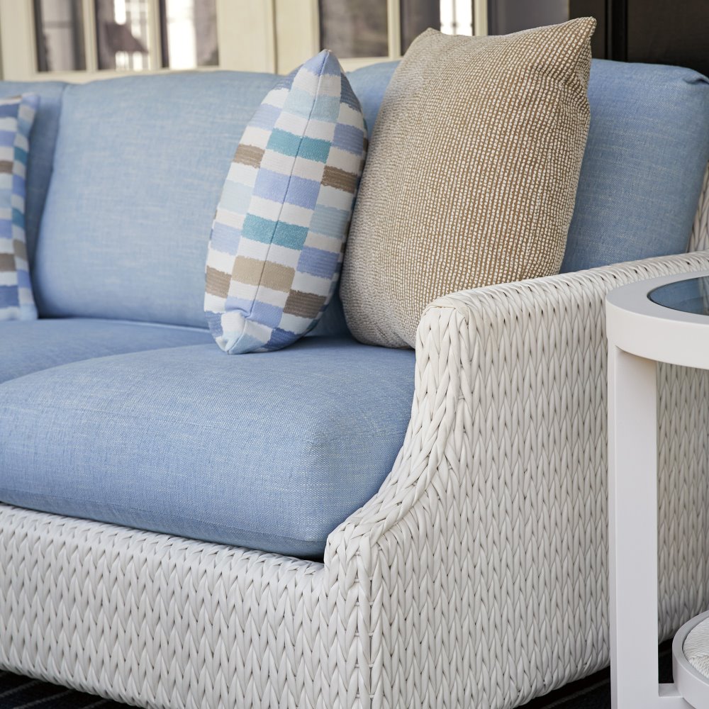 Ocean Breeze Love Seat frame detail