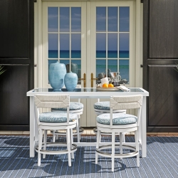 Tommy Bahama Ocean Breeze Counter Height Patio Set for 4 - TB-OCEANBREEZE-SET10