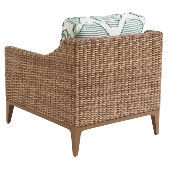 Palm Desert Poolside Lounge Chair back