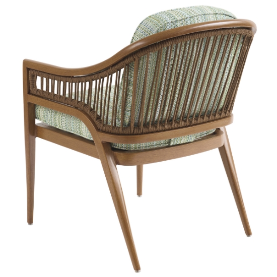 Tommy Bahama Palm Desert Poolside Arm Dining Chairs back