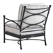 aluminum frame foam cushion chair