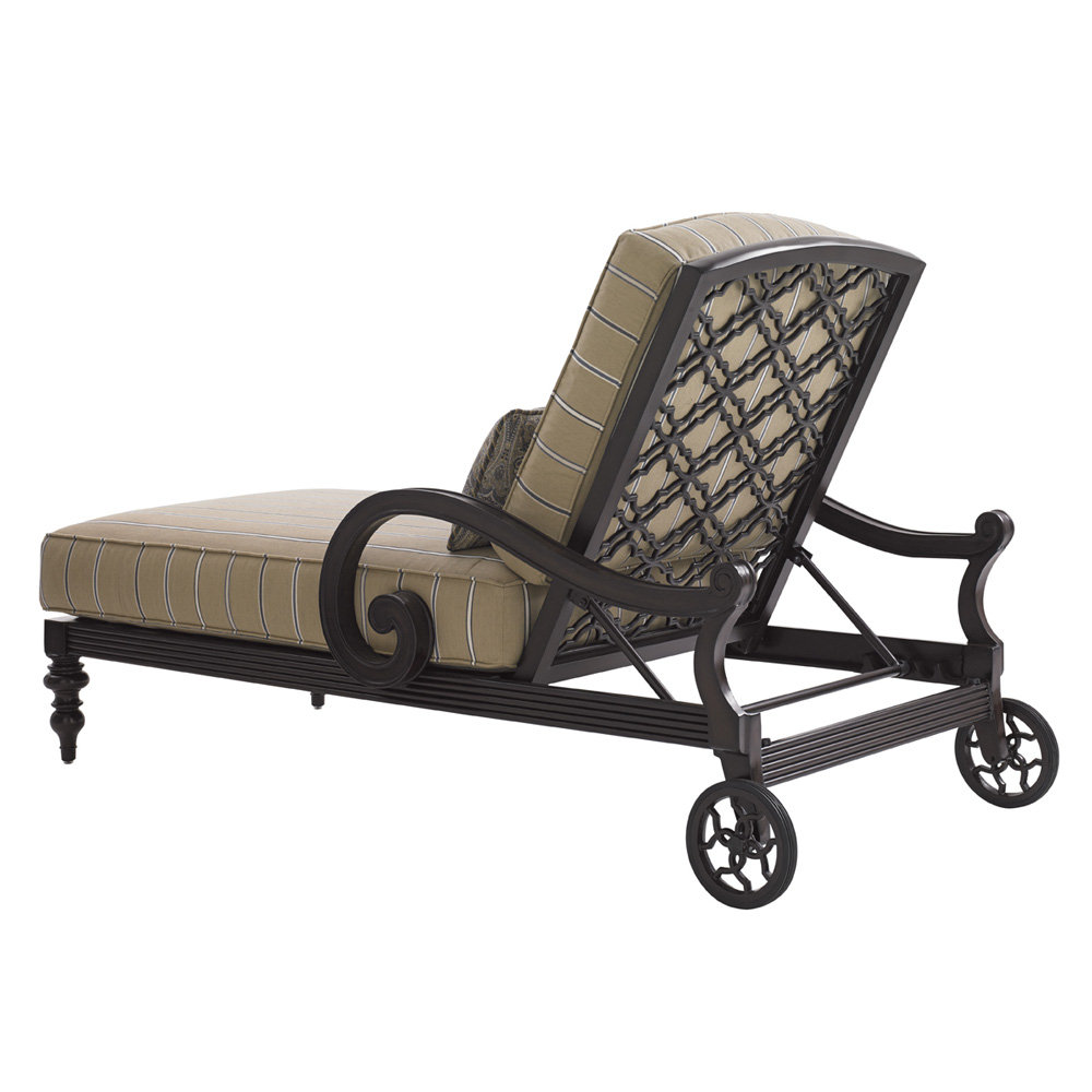 traditional style adjustable chaise