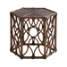 all weather wicker end table