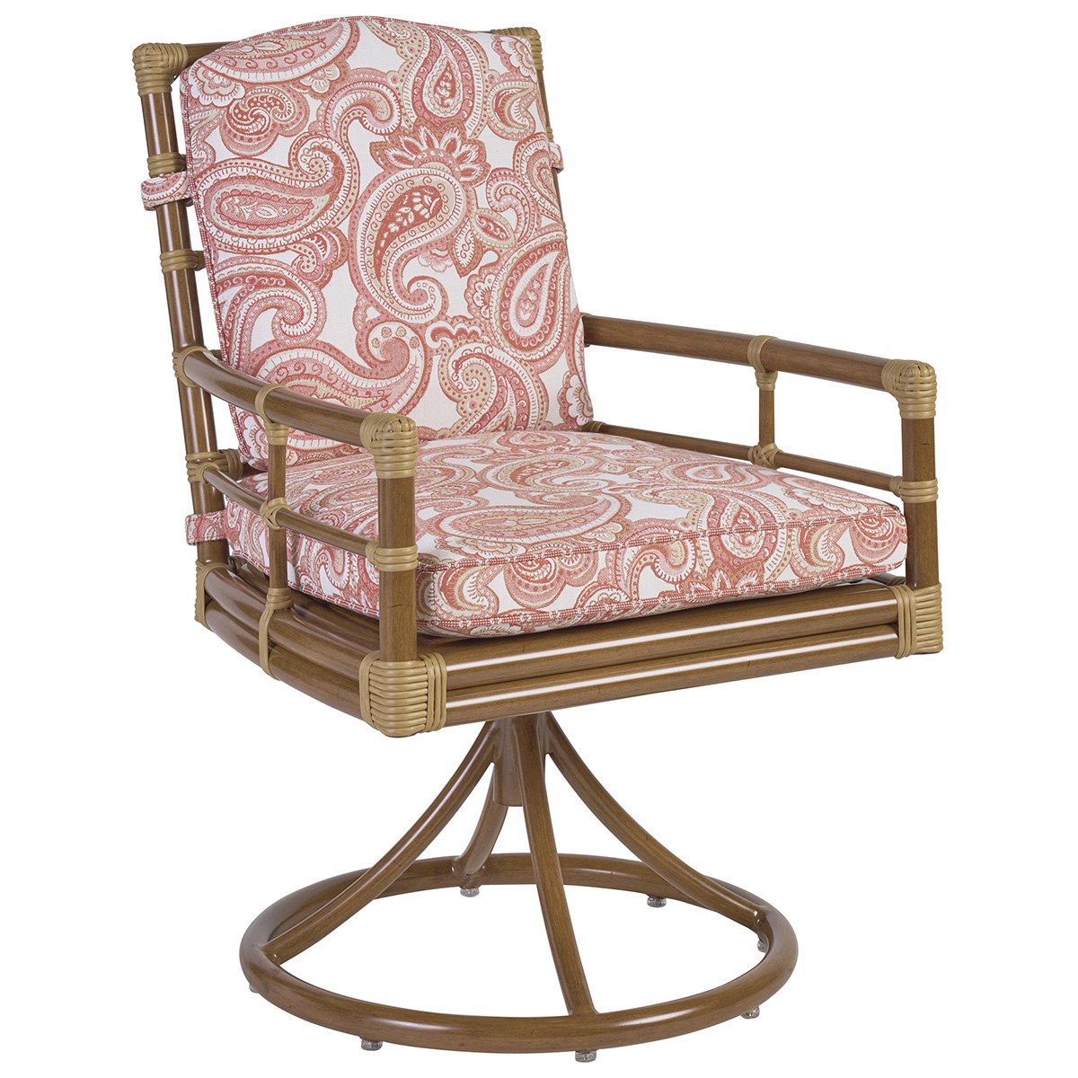 Tommy Bahama Sandpiper Bay Swivel Rocker Dining Chair - 3360-13SR