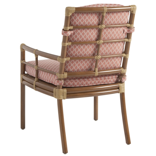 Tommy Bahama Sandpiper Bay Dining Arm Chairs back
