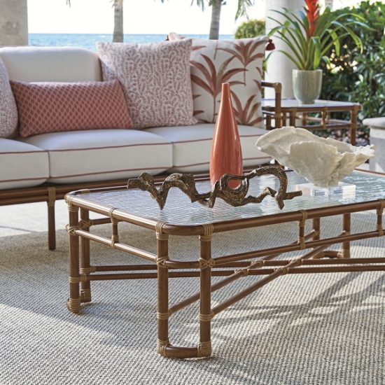 Sandpiper Bay Rectangular Cocktail Table lifestyle