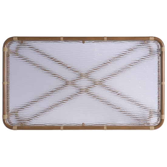 Tommy Bahama Sandpiper Bay Rectangular Cocktail Table top