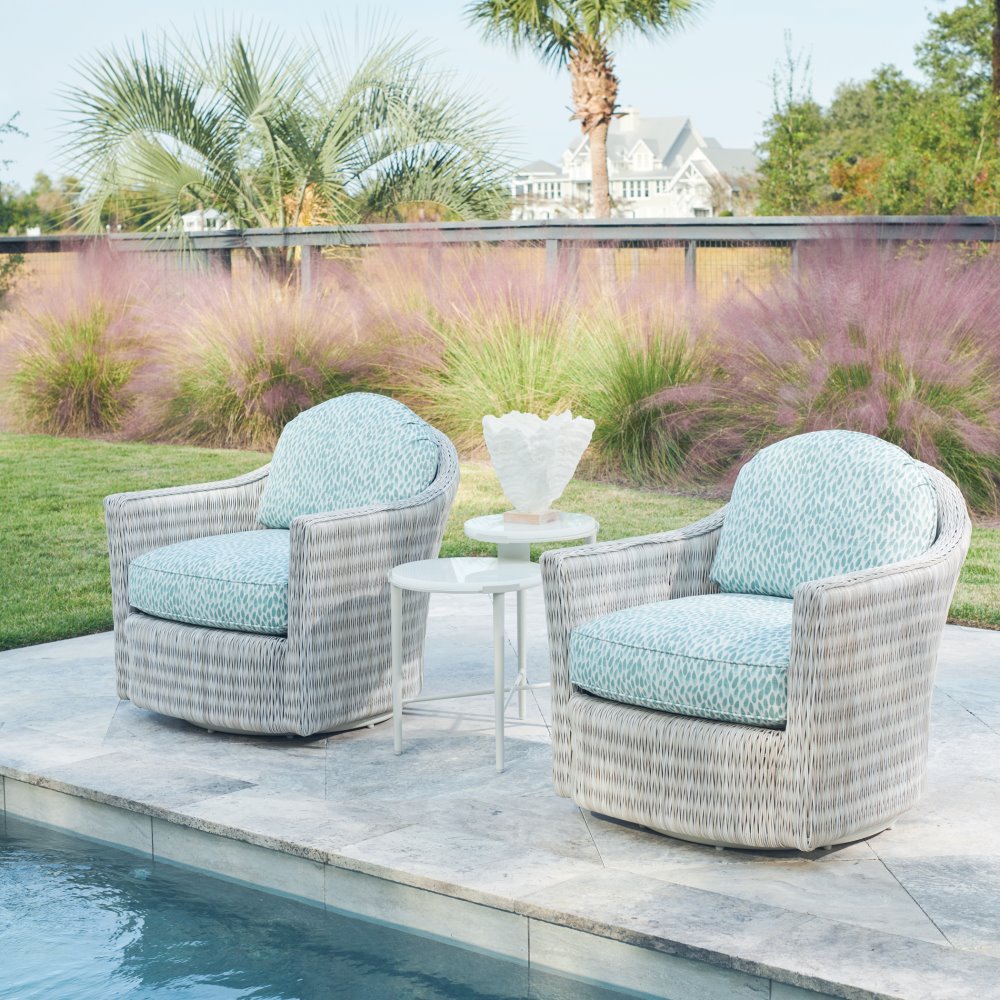 Seabrook Swivel Lounge Chair set