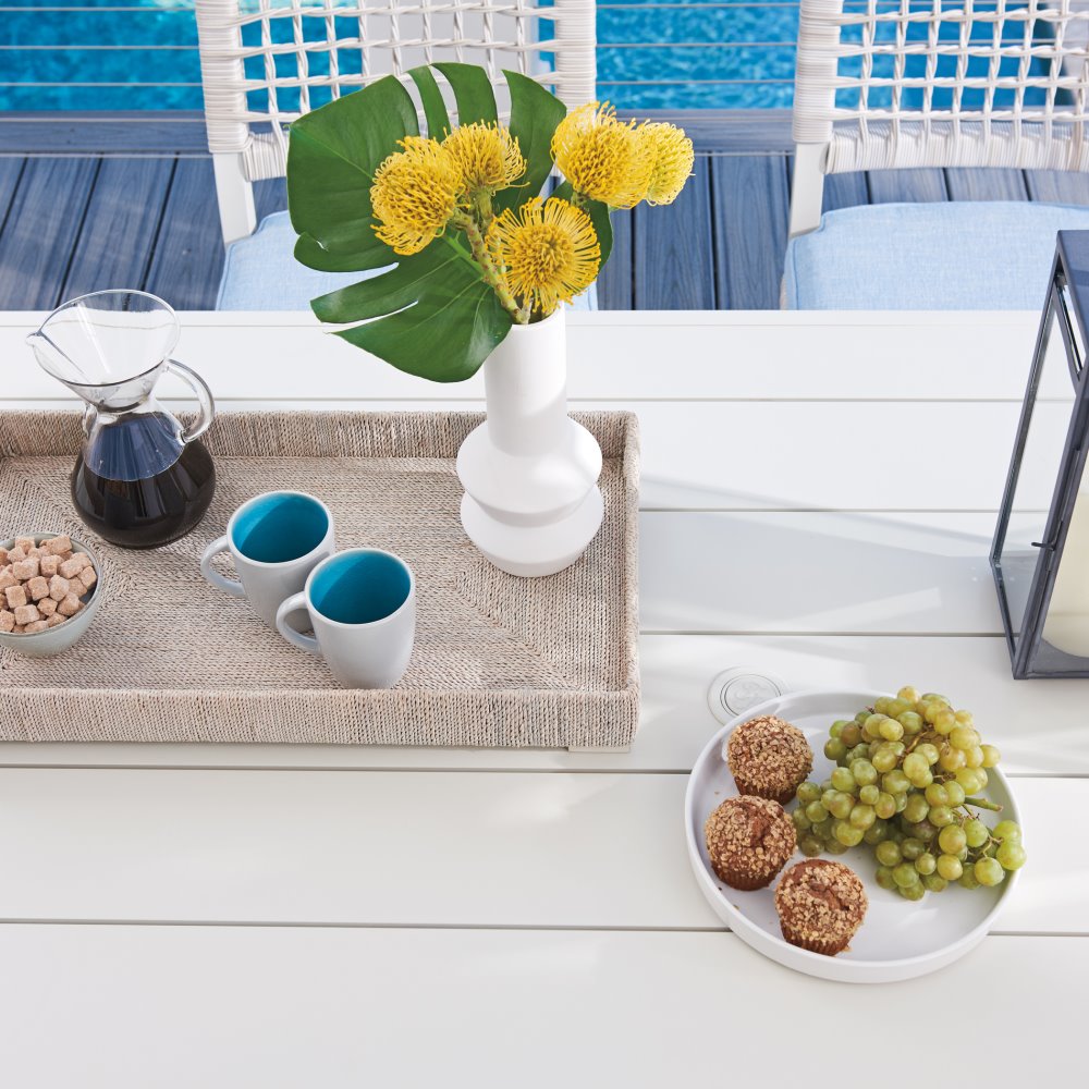 seabrook dining table top detail