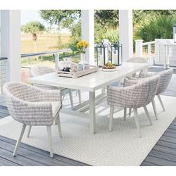 Tommy Bahama Seabrook Outdoor Dining Set for 6 - TB-SEABROOK-SET7