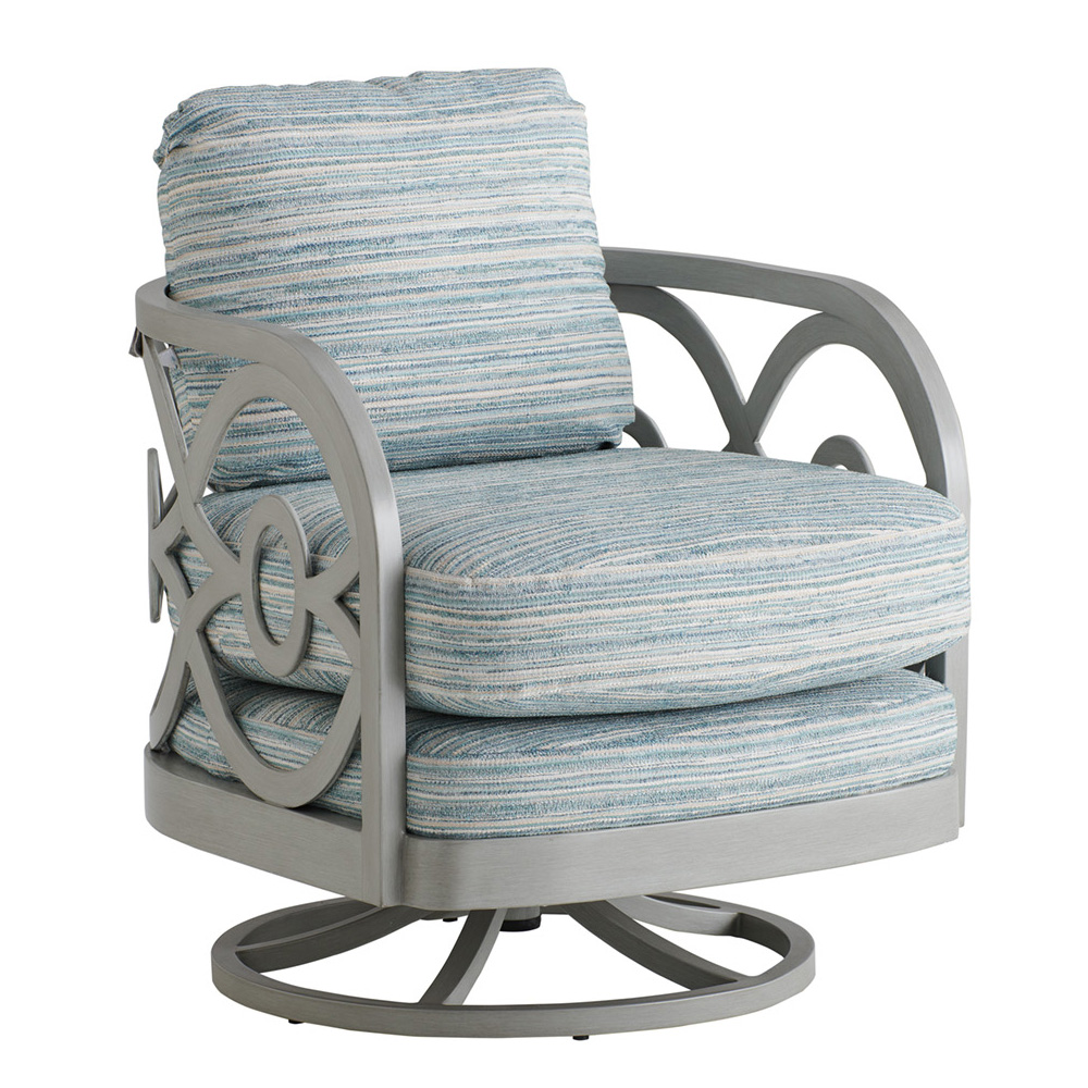 Tommy Bahama Silver Sands Occasional Swivel Chair - 3945-09SW