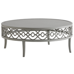 Tommy Bahama Silver Sands 40" Round Cocktail Table - 3945-947