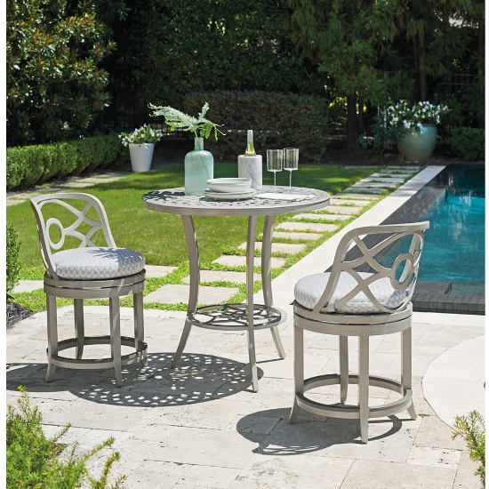 Tommy Bahama Silver Sands Counter Height Outdoor Set - TB-SILVERSANDS-SET5