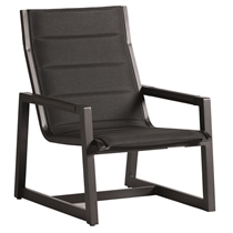 South Beach Padded Sling Lounge Chair