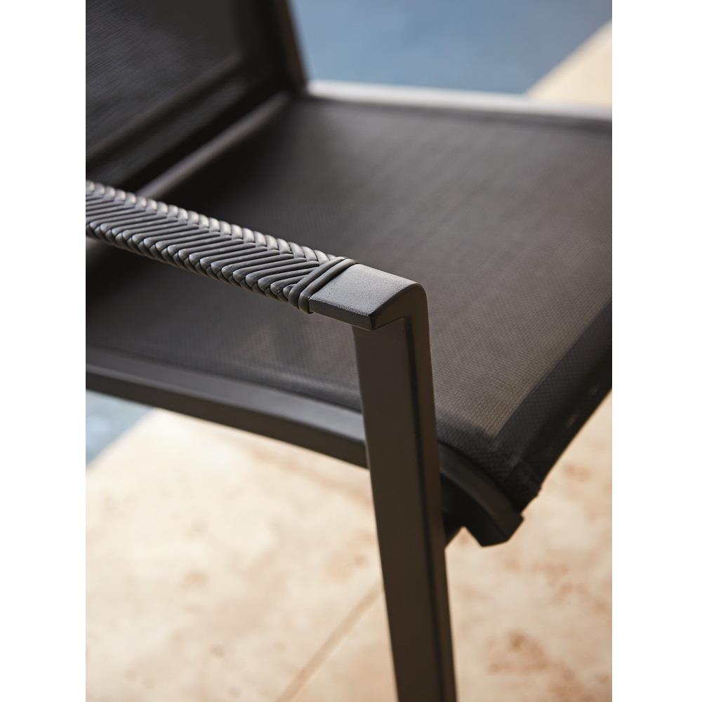 Tommy Bahama South Beach Sling Swivel Rocker Dining Chair - Thumbnail 4