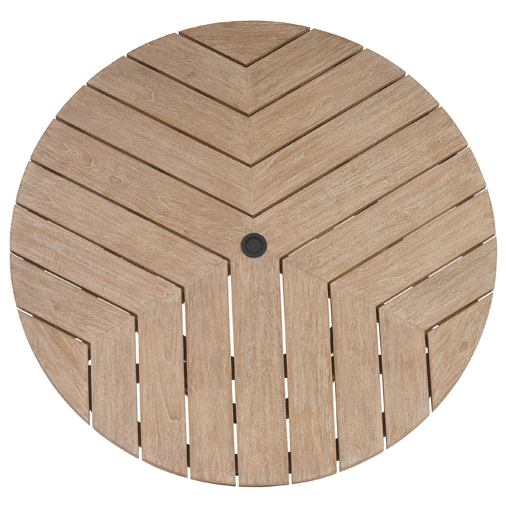 Stillwater Cove 60" Round Dining Table top view