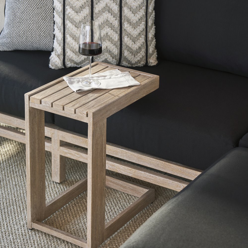 Stillwater Cove Drink Side Table front view
