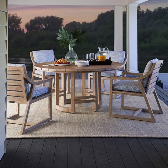 Tommy Bahama Stillwater Cove Patio Dining Set for 4 - TB-STILLWATER-SET4