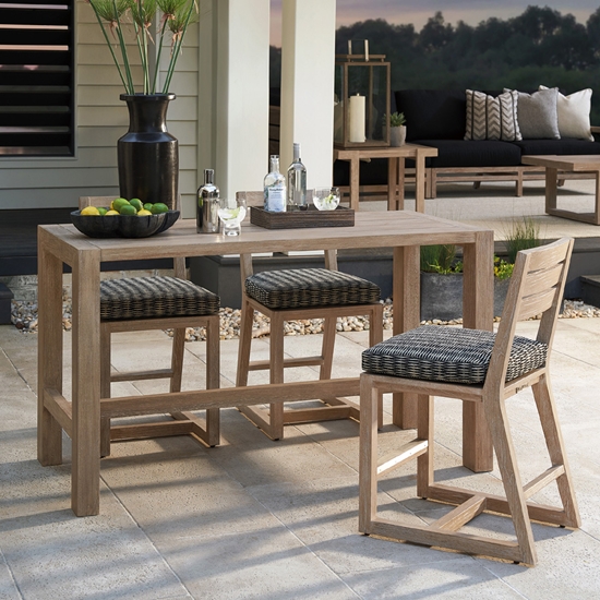 stillwater cove counter table set
