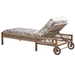 Tommy Bahama aluminum chaise with deep seating cushions