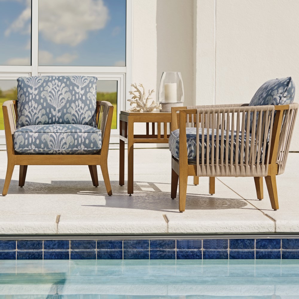 Tommy Bahama St Tropez Cushion Outdoor Occasional Chair Set - TB-STTROPEZ-SET4