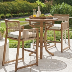 Tommy Bahama St Tropez Outdoor Bar Set for 2 - TB-STTROPEZ-SET5