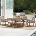 Tommy Bahama St Tropez Outdoor Patio Dining Set for 6 - TB-STTROPEZ-SET9