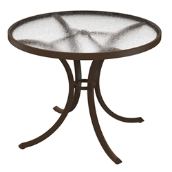 Tropitone Acrylic 36" Round Dining Table - 1836A