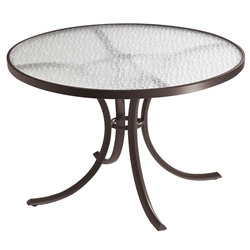 Tropitone Acrylic 42" Round Dining Table - 1842A