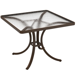 Tropitone Acrylic 36" Square Dining Table - 1876A